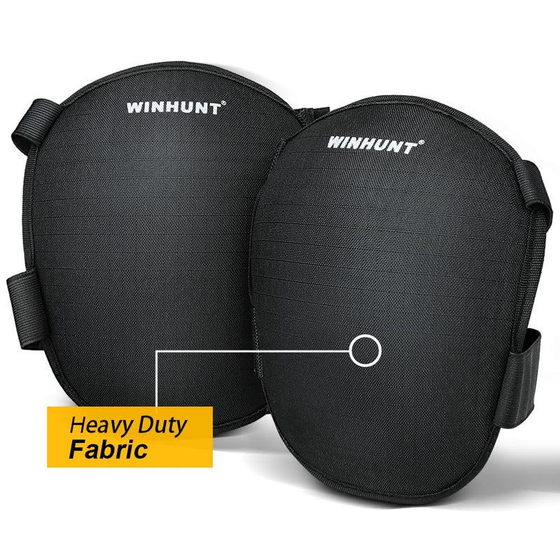 WINHUNT Professional Gel Knee Pads, Work Pads Work for Gardeners, Workers, Sports, with Adjustable Straps - Image 3